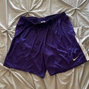 Nike Mens Purple Athletic Shorts Mens